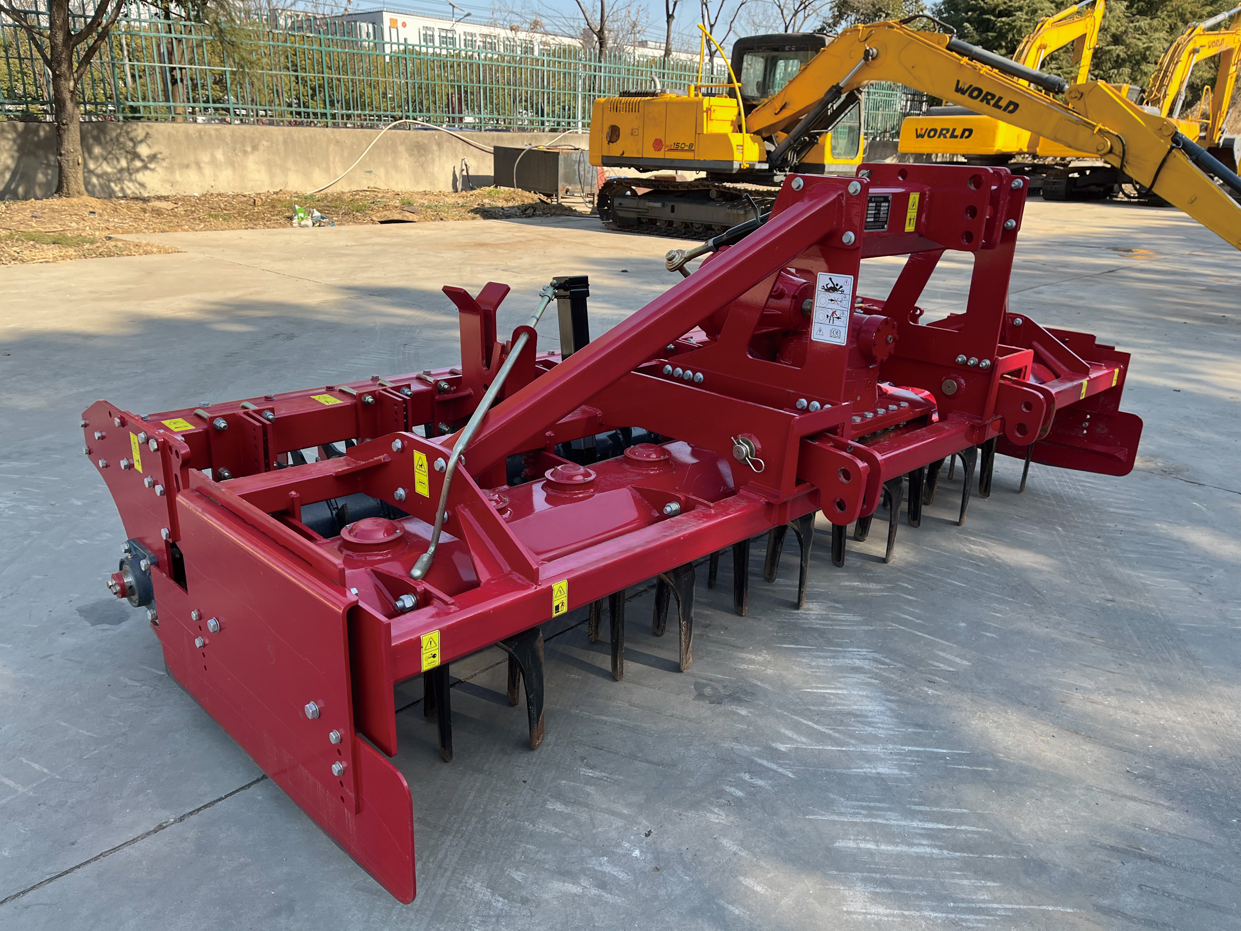 FMWorld Efisiensi Tinggi FMWorld Power Harrow untuk Tanah Tanah Cepat