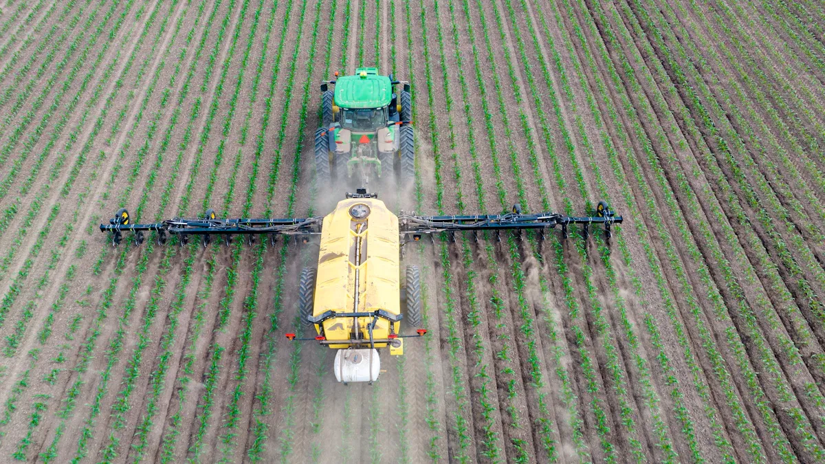 Boom Sprayer untuk Traktor